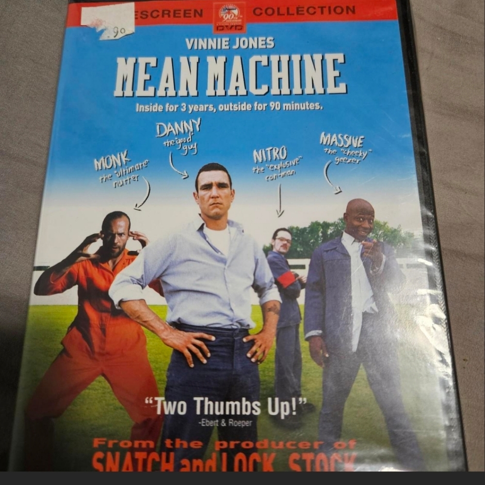 Vintage 2002 Mean Machine DVD- Vinny Jones, Jason Statham